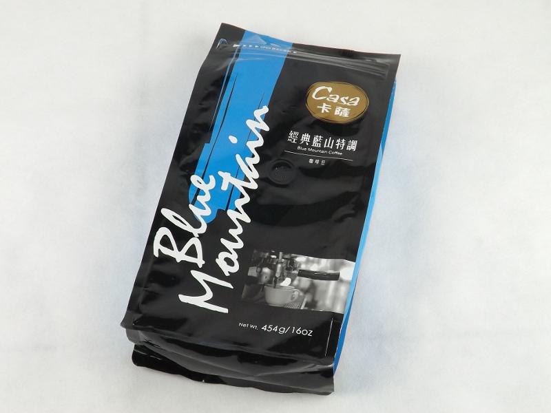 Casa 卡薩經典藍山特調咖啡豆袋裝正面