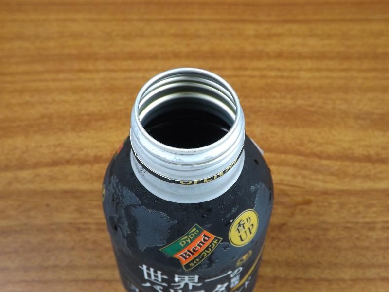 DYDO 世界一無糖黑咖啡 CAN275 的金屬瓶口