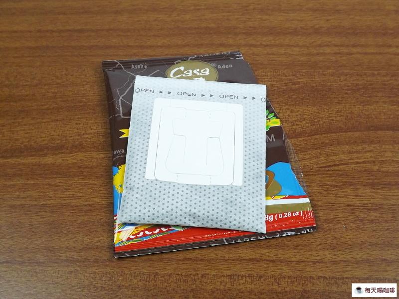 標準的濾掛咖啡袋