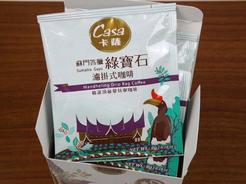 蘇門答臘綠寶石頂級曼特寧濾掛式咖啡