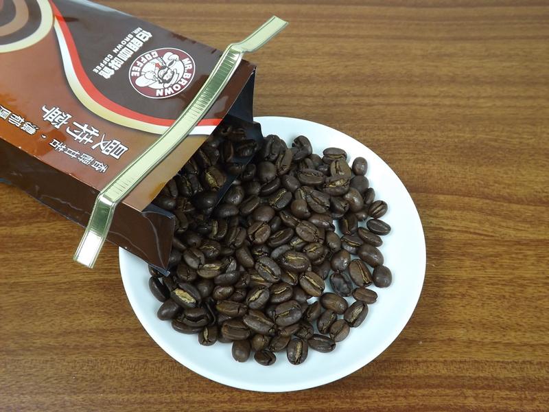 伯朗咖啡嚴選曼特寧咖啡豆開封