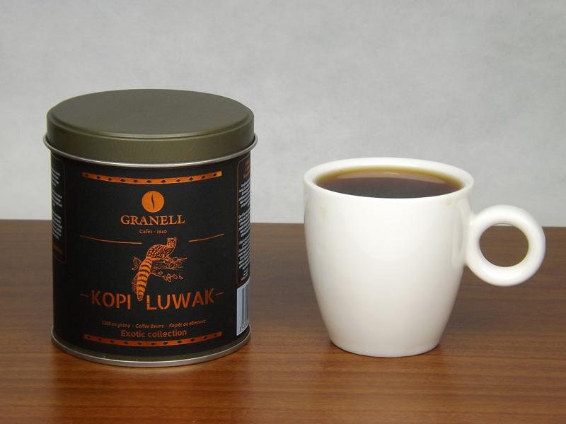 這杯麝香貓咖啡有著明顯且獨特的騷味