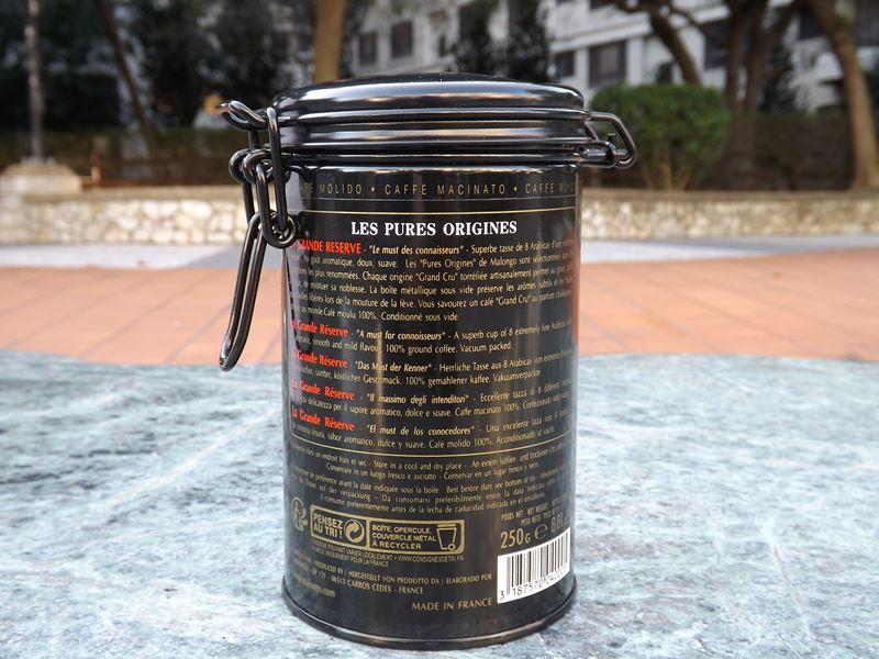 Malongo LA Grande Réserve 典藏咖啡粉的產品介紹