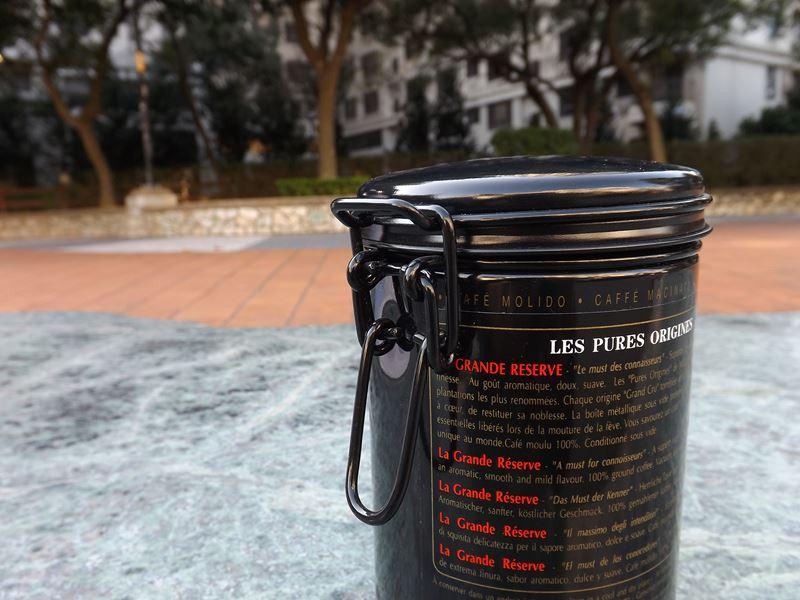 Malongo LA Grande Réserve 典藏咖啡粉具有特色的彈簧上蓋
