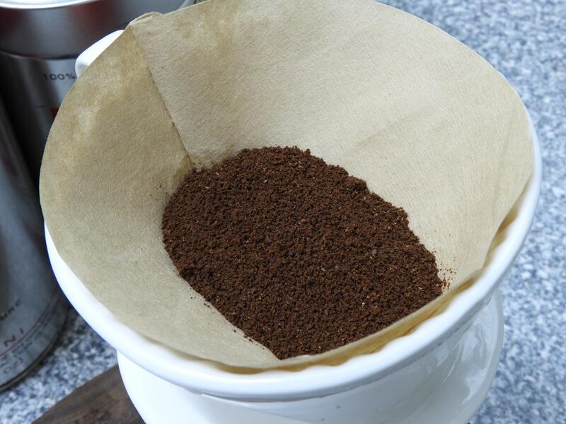 伯朗咖啡蒲隆地精品咖啡豆研磨成果