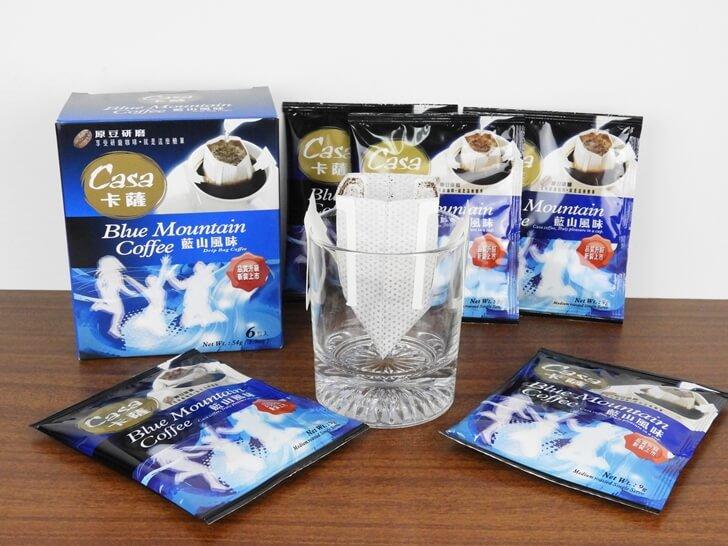 濾掛袋架上杯子