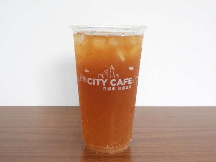 7-11 City Cafe 特大杯西西里風檸檬氣泡咖啡