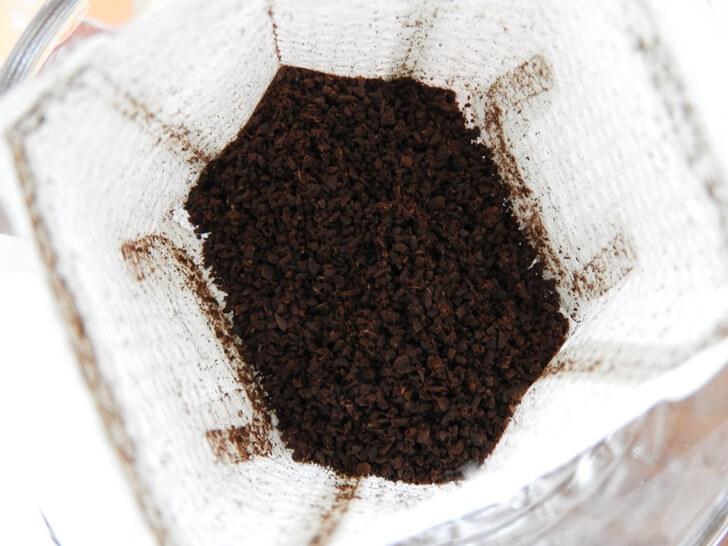 研磨咖啡粉特寫