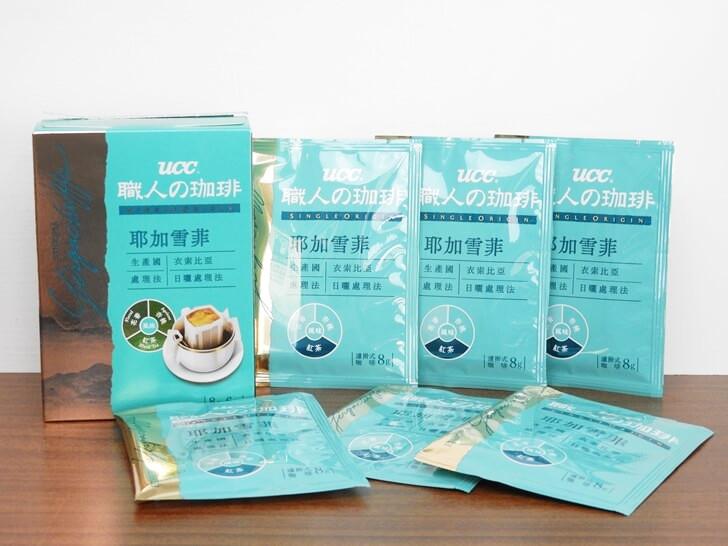 一盒六包耶加雪菲濾掛咖非