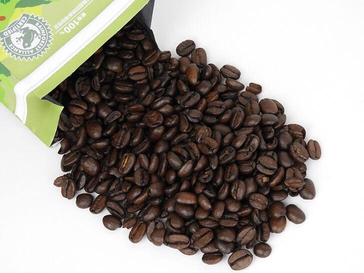 伯朗巴西喜拉朵精品咖啡豆特寫