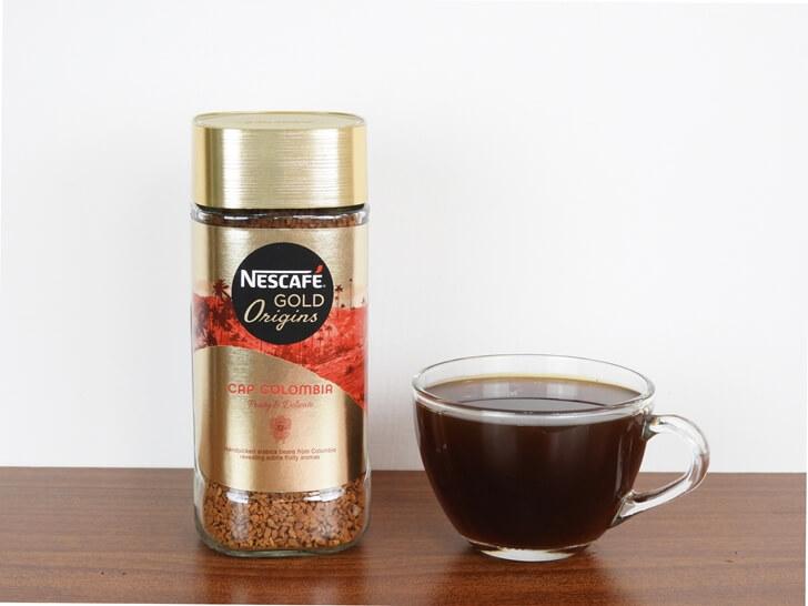 準備享用雀巢產地系列哥倫比亞即溶咖啡