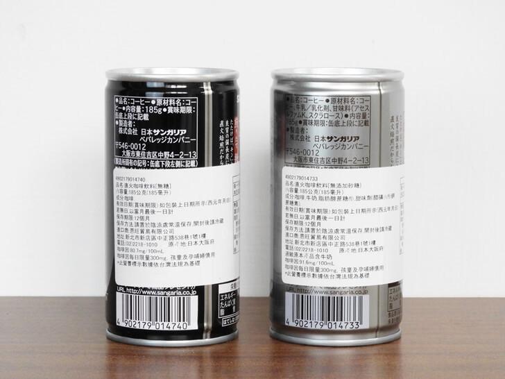 兩種風味的商品資訊