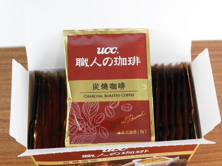 UCC 職人系列炭燒濾掛式咖啡單包特寫