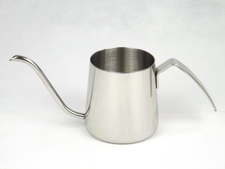 寶馬牌掛耳手沖壺250cc不鏽鋼原色，沖濾掛式咖啡的好幫手_圖片