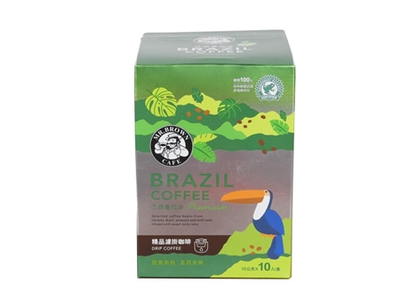 伯朗咖啡巴西喜拉朵精品濾掛咖啡(10gx10入)_圖片