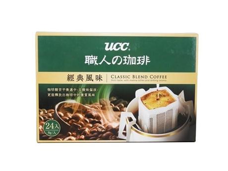 UCC 職人系列經典風味濾掛式咖啡盒裝8gx24入_圖片