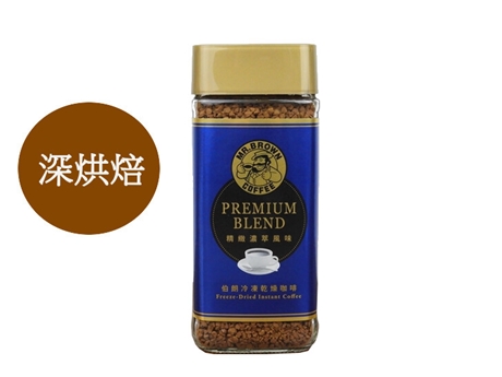 【伯朗咖啡】伯朗精緻濃萃風味即溶咖啡(100g/瓶)_圖片